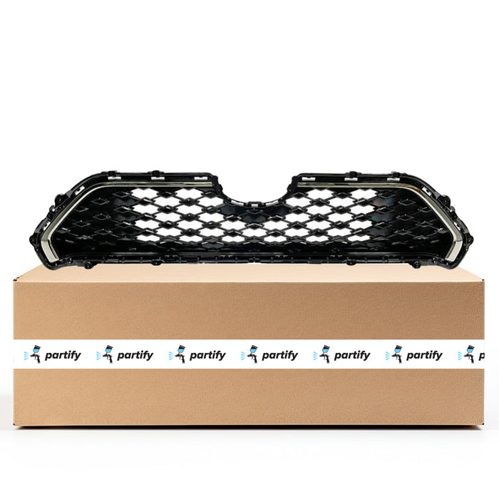 2021-2023 Toyota RAV4 Prime CAPA Certified Grille W/O Front View Camera W/O Parking Sensors Assembly - TO1200483C-Partify-Painted-Replacement-Body-Parts