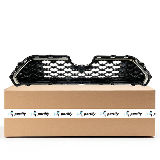 2021-2023 Toyota RAV4 Prime CAPA Certified Grille W/O Front View Camera W/O Parking Sensors Assembly - TO1200483C-Partify-Painted-Replacement-Body-Parts