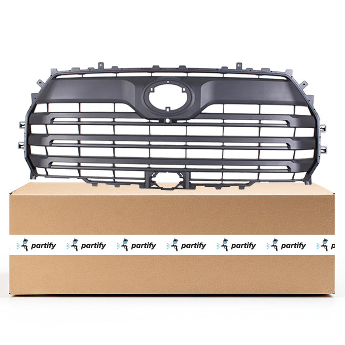 2022-2024 Toyota Tundra SR/SR5 CAPA Certified Grille W/O Trd Off-Road Pkg W/O Trd Sport Pkg W/Front View Camera Assembly - TO1200490C-Partify-Painted-Replacement-Body-Parts