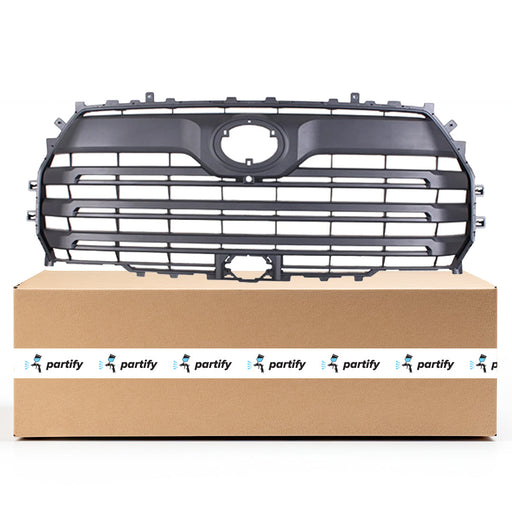 2022-2024 Toyota Tundra SR/SR5 CAPA Certified Grille W/O Trd Off-Road Pkg W/O Trd Sport Pkg W/Front View Camera Assembly - TO1200490C-Partify-Painted-Replacement-Body-Parts