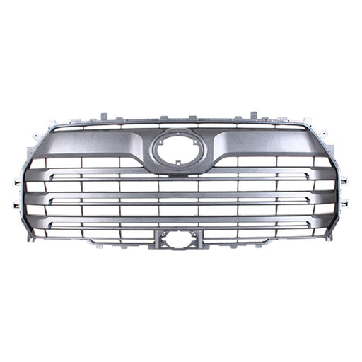 2022-2024 Toyota Tundra Limited/Limited TRD Off-Road Grille W/O Trd Off-Road Pkg W/O Front View Camera Assembly - TO1200491-Partify-Painted-Replacement-Body-Parts