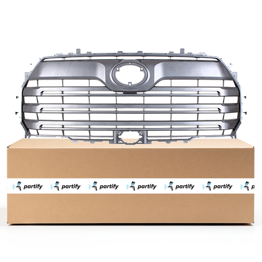 2022-2024 Toyota Tundra Limited/Limited TRD Off-Road CAPA Certified Grille W/O Trd Off-Road Pkg W/O Front View Camera Assembly - TO1200491C-Partify-Painted-Replacement-Body-Parts