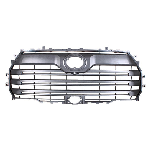 2022-2024 Toyota Tundra Limited/Limited TRD Off-Road Grille W/O Trd Off-Road Pkg W/Front View Camera W/O Nightshade Edition Assembly - TO1200492-Partify-Painted-Replacement-Body-Parts