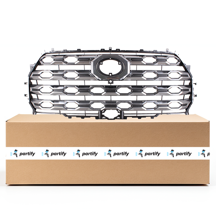 2022-2024 Toyota Tundra Platinum CAPA Certified Grille W/1794 Edition Pkg Assembly - TO1200494C-Partify-Painted-Replacement-Body-Parts