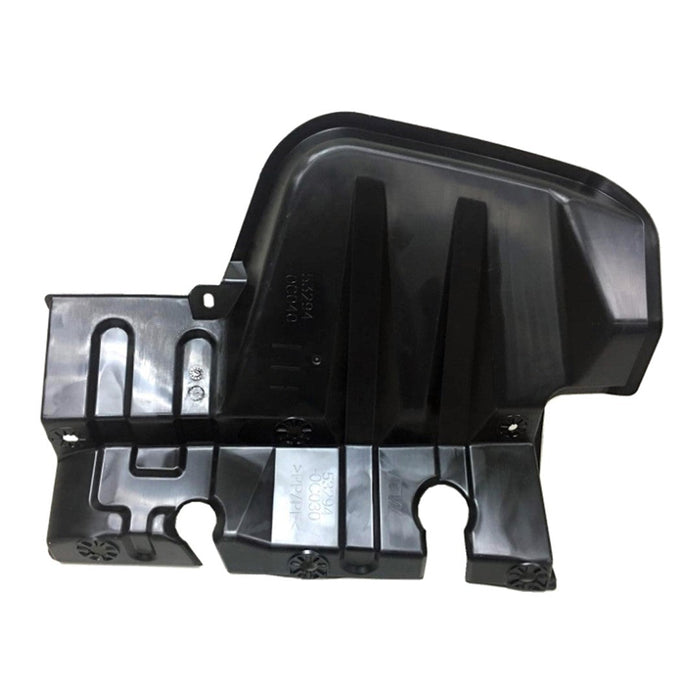 2014-2017 CAPA Certified Toyota Tundra Driver Side Grille Air Deflector - TO1218132C-Partify-Painted-Replacement-Body-Parts