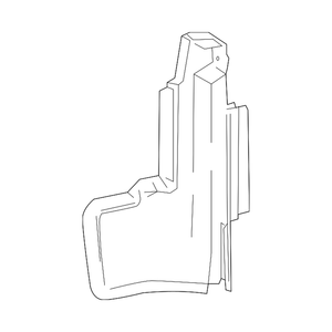 Passenger Side Grille Air Deflector image