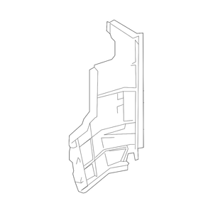 Driver Side Grille Air Deflector image