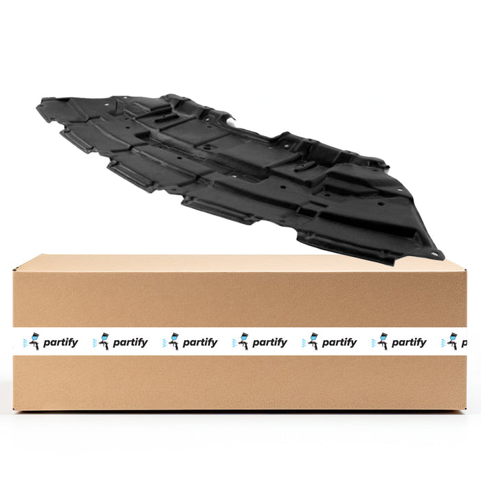 2014-2019 Toyota Highlander CAPA Certified Front Lower Undercar Shield - TO1228187C-Partify-Painted-Replacement-Body-Parts