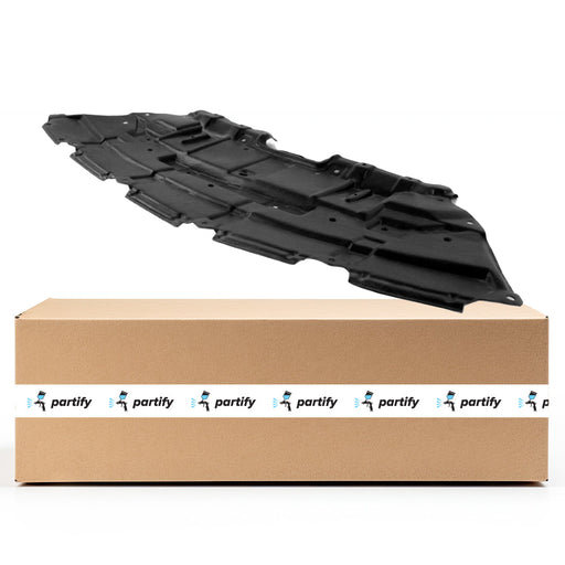 2014-2019 Toyota Highlander CAPA Certified Front Lower Undercar Shield - TO1228187C-Partify-Painted-Replacement-Body-Parts