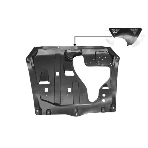 2008-2013 Toyota Highlander Center Lower Engine Cover Japan Built 3.5L V6 - TO1228199-Partify-Painted-Replacement-Body-Parts