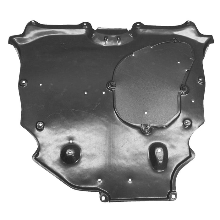 2020-2021 Toyota Highlander Hybrid LE/Hybrid Limited/Hybrid Platinum/Hybrid XLE Rear Lower Undercar Shield Mat: Pe/Vacuum Form - TO1228296-Partify-Painted-Replacement-Body-Parts