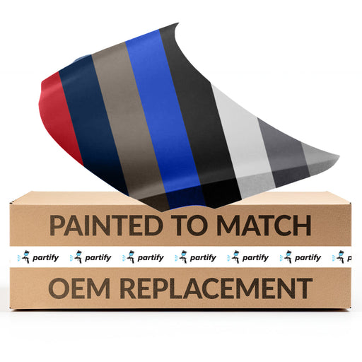 2007-2012 Toyota Yaris Sedan Hood - TO1230205-Partify-Painted-Replacement-Body-Parts