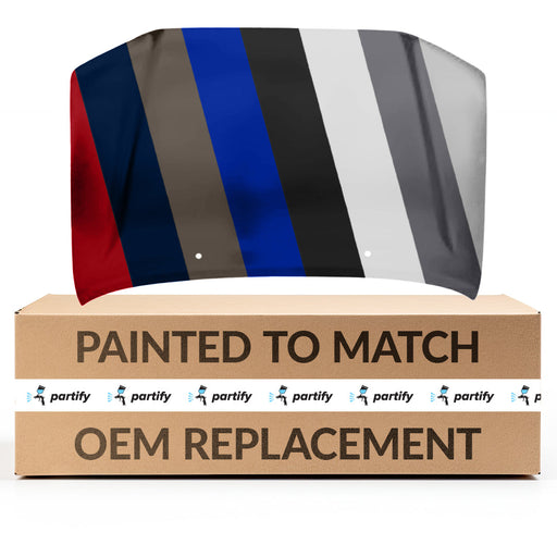 2012-2015 Toyota Tacoma Hood Without Hood Scoop - TO1230224-Partify-Painted-Replacement-Body-Parts