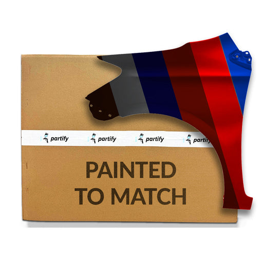 2007-2012 Toyota Yaris Sedan Driver Side Fender - TO1240212-Partify-Painted-Replacement-Body-Parts