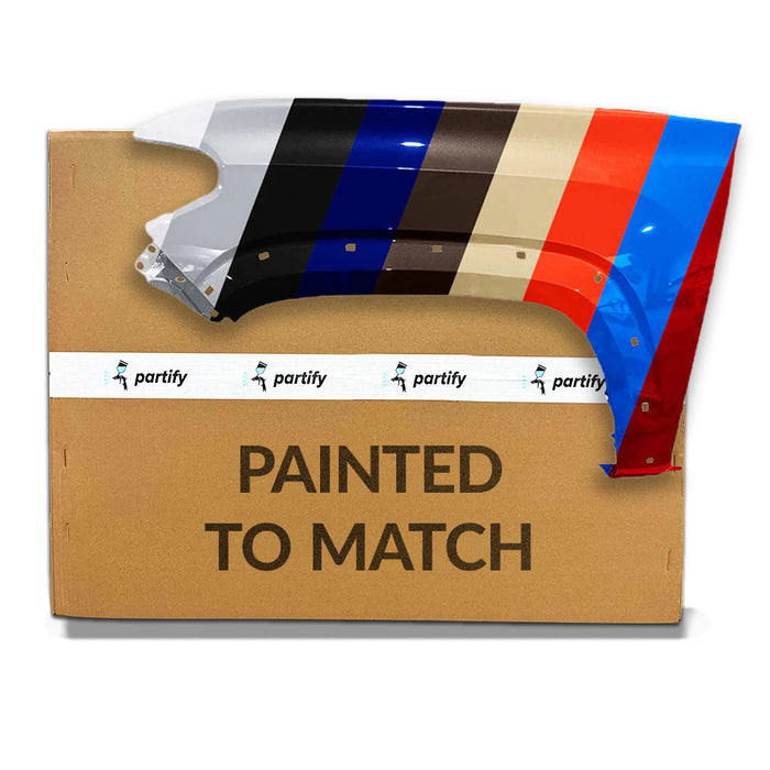 2016-2023 Toyota Tacoma CAPA Certified Driver Side Fender With Flare Holes - TO1240262C-Partify-Painted-Replacement-Body-Parts