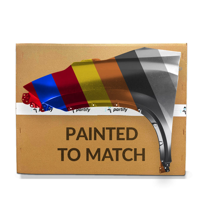 2020-2021 Toyota Highlander Front CAPA Certified Driver Side Fender Steel - TO1240278C-Partify-Painted-Replacement-Body-Parts