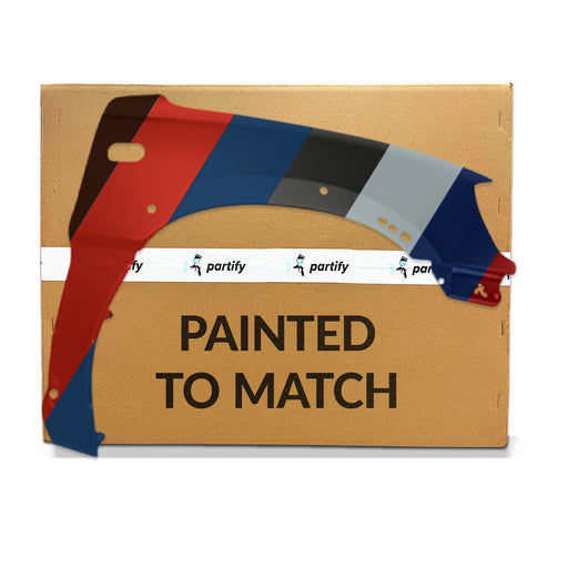 1996-1997 Toyota RAV4 Front CAPA Certified Passenger Side Fender W/Bumper Cover Extension - TO1241168C-Partify-Painted-Replacement-Body-Parts