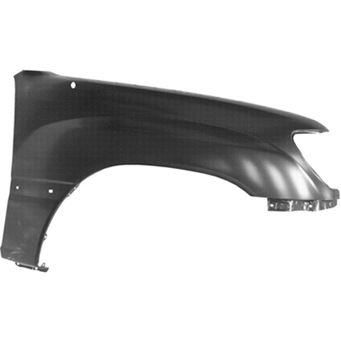 1998-2005 Toyota Land Cruiser Front Passenger Side Fender W/Side Molding - TO1241172-Partify-Painted-Replacement-Body-Parts