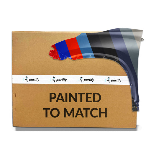 2024 Toyota Grand Highlander Front CAPA Certified Passenger Side Fender - TO1241287C-Partify-Painted-Replacement-Body-Parts