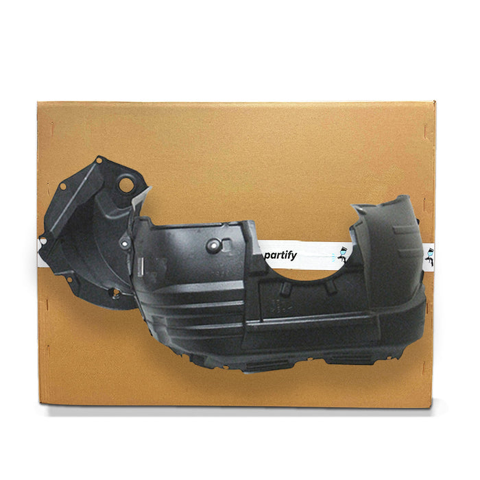 2008-2010 Toyota Highlander CAPA Certified Driver Side Fender Liner W/O Towing Pkg - TO1248151C-Partify-Painted-Replacement-Body-Parts