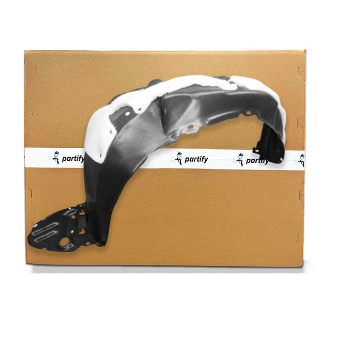 2012-2014 Toyota Prius C CAPA Certified Driver Side Fender Liner Type 2 - TO1248186C-Partify-Painted-Replacement-Body-Parts