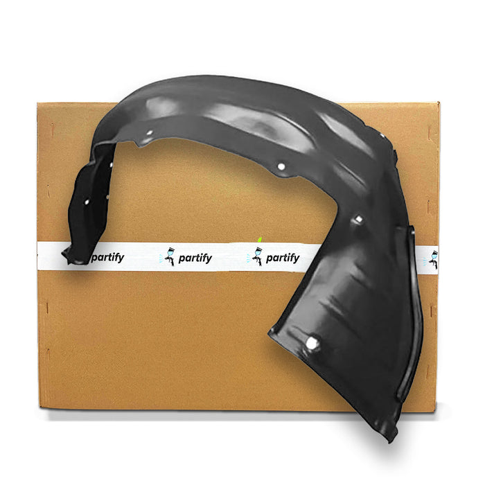 2014-2016 Toyota Tundra 4WD Front CAPA Certified Driver Side Fender Liner Rear Section Without Cold Climate Spec - TO1248190C-Partify-Painted-Replacement-Body-Parts