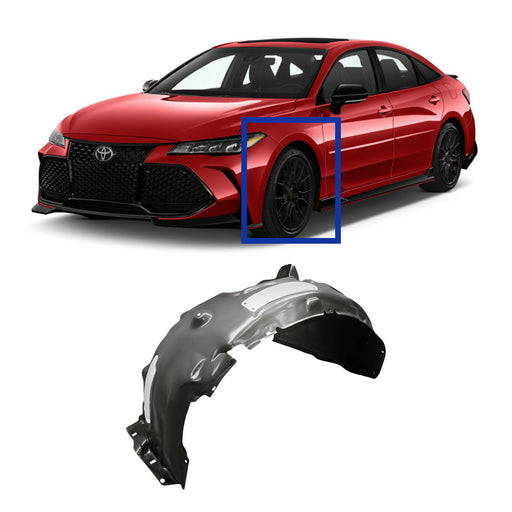 2019-2022 Toyota Avalon CAPA Certified Driver Side Fender Liner Limited Model - TO1248225C-Partify-Painted-Replacement-Body-Parts