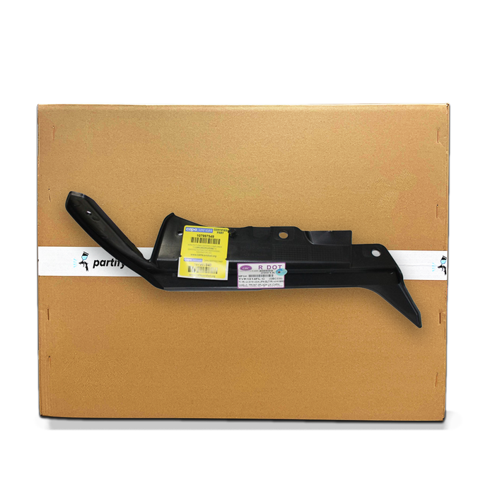 2019-2024 Toyota RAV4 Front CAPA Certified Driver Side Forward Fender Splash Shield - TO1250138C-Partify-Painted-Replacement-Body-Parts