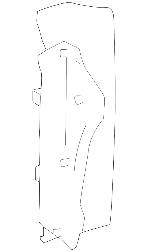 Toyota Venza Assy Front Driver Side Door Molding - TO1304120