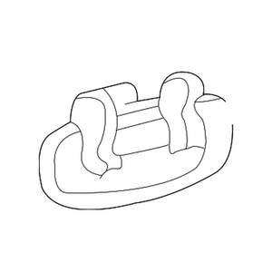 Front Passenger Side Exterior Door Handle image