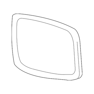 Driver Side Door Mirror Glass image