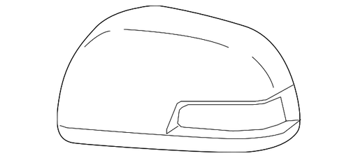 Toyota Tacoma Door Mirror Cover Without Signal Lamp - TO1326116