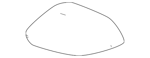 Toyota Corolla Door Mirror Cover Hatchback - TO1326123