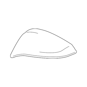 Passenger Side Door Mirror Cover image
