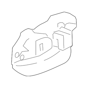 Front Driver Side Interior Door Handle image