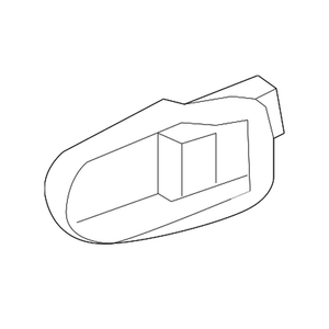 Front Passenger Side Interior Door Handle image