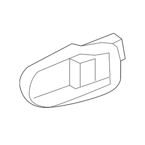 Front Passenger Side Interior Door Handle image