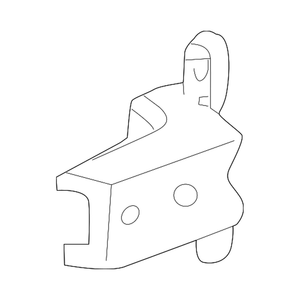 Front Driver Side Lower Door Hinge image