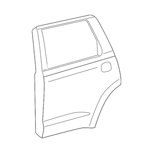 Rear Passenger Side Door Shell image
