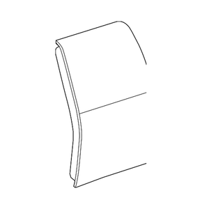 Coque de porte arrière côté passager image