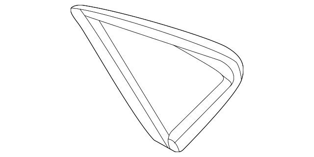 Toyota RAV4 SE/XSE Rear Driver Side Door Molding - TO1504118