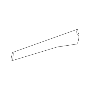 Rear Passenger Side Door Molding image
