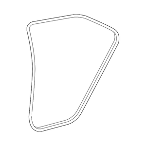 Rear Passenger Side Door Molding image