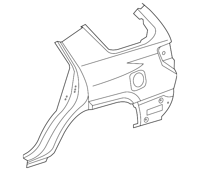 Toyota 4Runner Quarter Panel - TO1700113