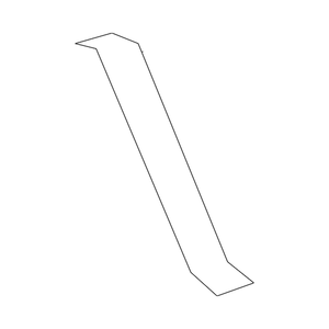 Quarter Panel Splash Shield Bracket image
