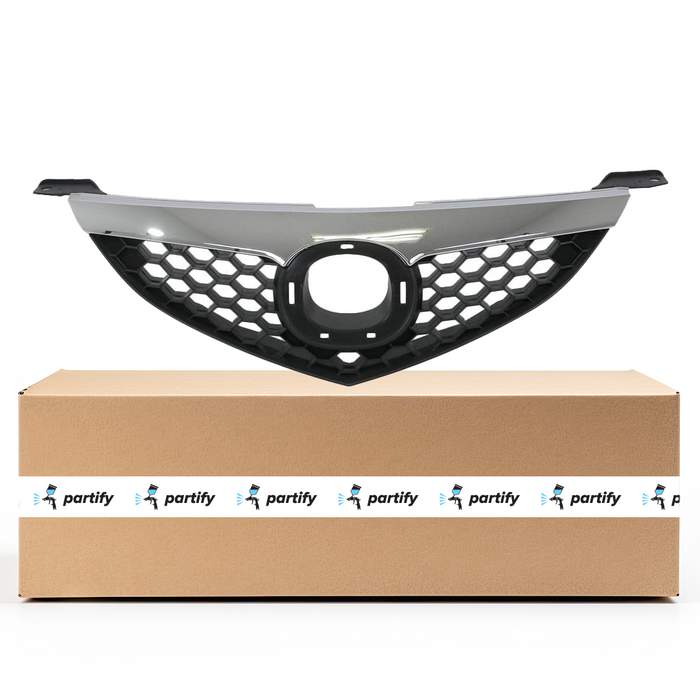 2007-2009 Mazda Mazda 3 Grille Sedan Std With Chrome Moulding - MA1200186-Partify-Painted-Replacement-Body-Parts