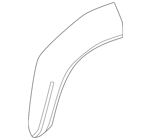 Toyota 4Runner Wheel Arch Molding TRD Off-Road - TO1790140