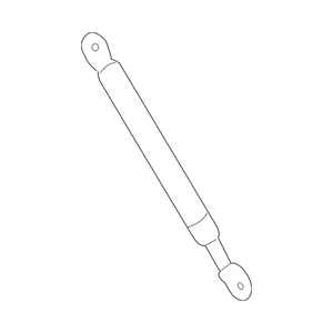Driver Side Tailgate Lift Support image