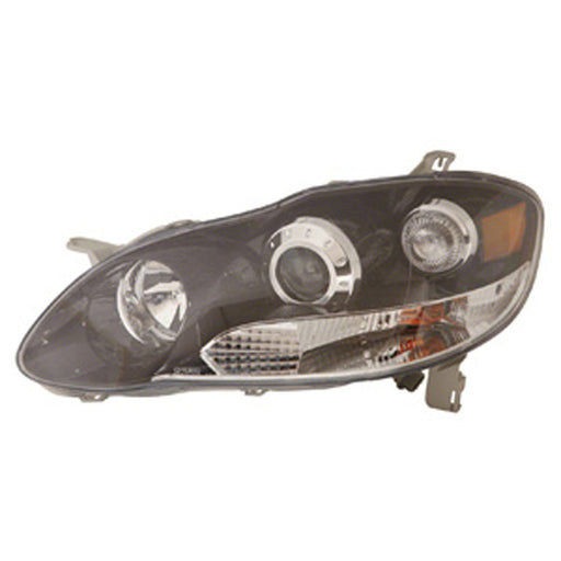Toyota Corolla Headlight Set Projector Type W/ Finish Performance Set - TO2505119