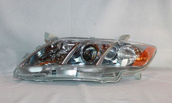2007-2009 Toyota Camry Hybrid Driver Side Headlight Lens Housing Usa Built - TO2518119-Partify-Painted-Replacement-Body-Parts